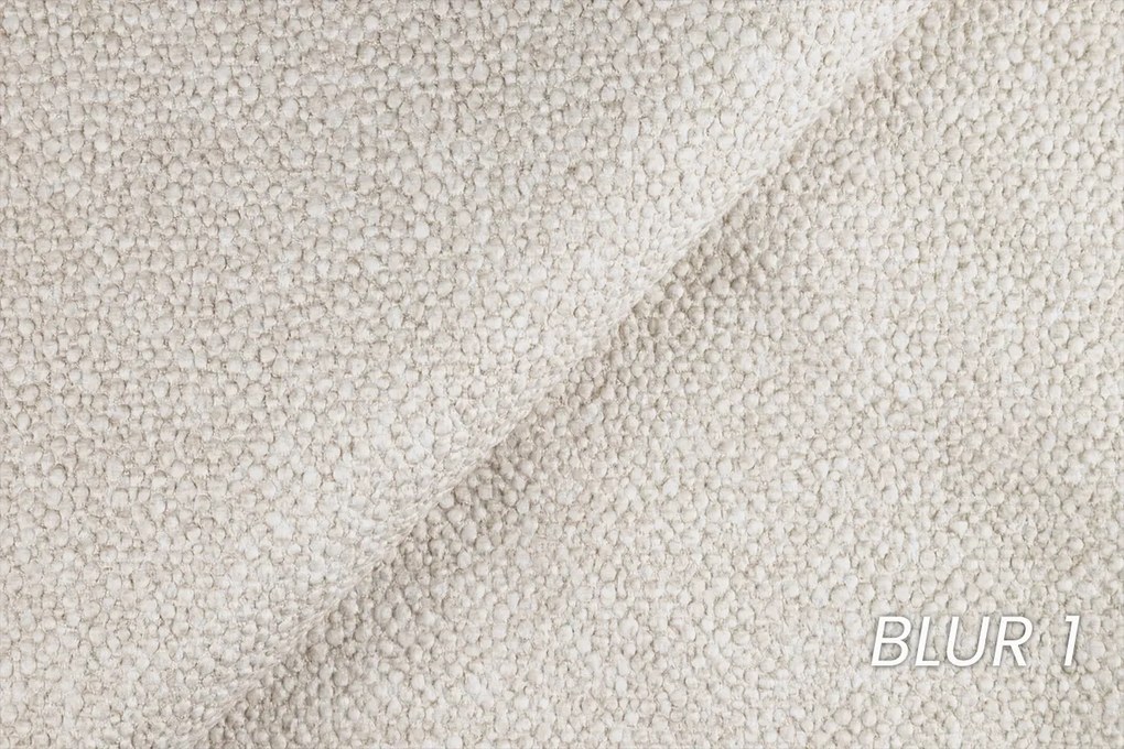 Pohovka Lotulis s rozkladom na spanie - krémová hydrofóbna pletenina Blur 01