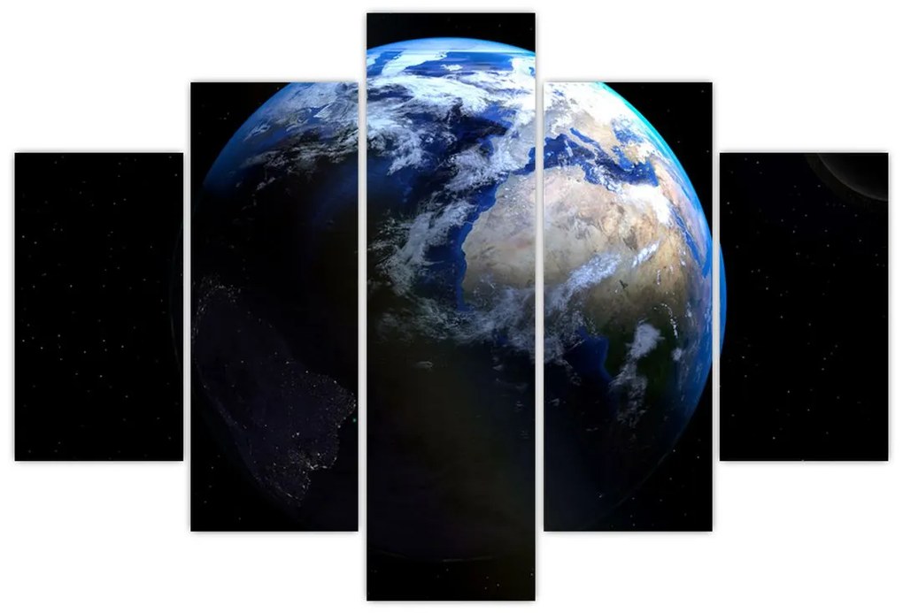 Obraz planéty Zem (150x105 cm)
