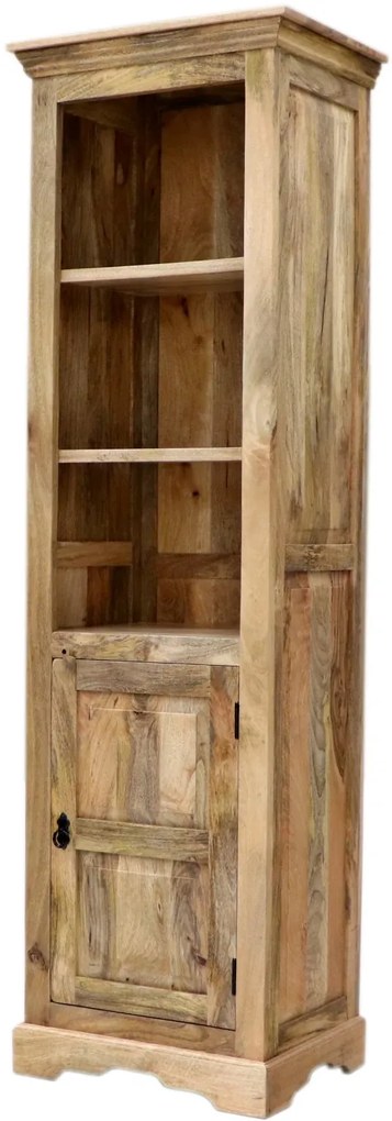 furniture-nabytek.cz - Knižnica 60 cm z masívu mango 60x200x45