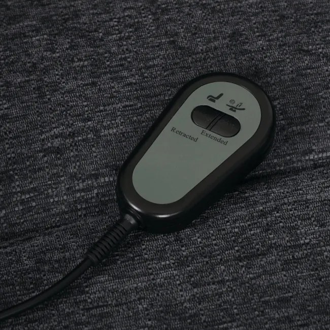 Polohovacie kreslo sivé, elektrické TV-S8348 GREY2