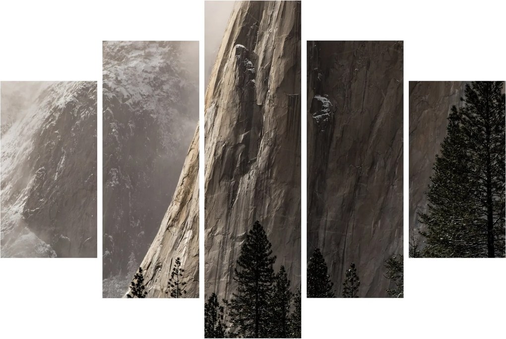 Obraz z údolia Yosemite národnej parku, USA (150x105 cm)