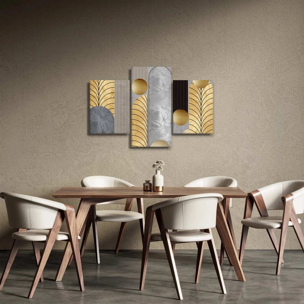 Obraz - Zlaté dekory (90x60 cm)