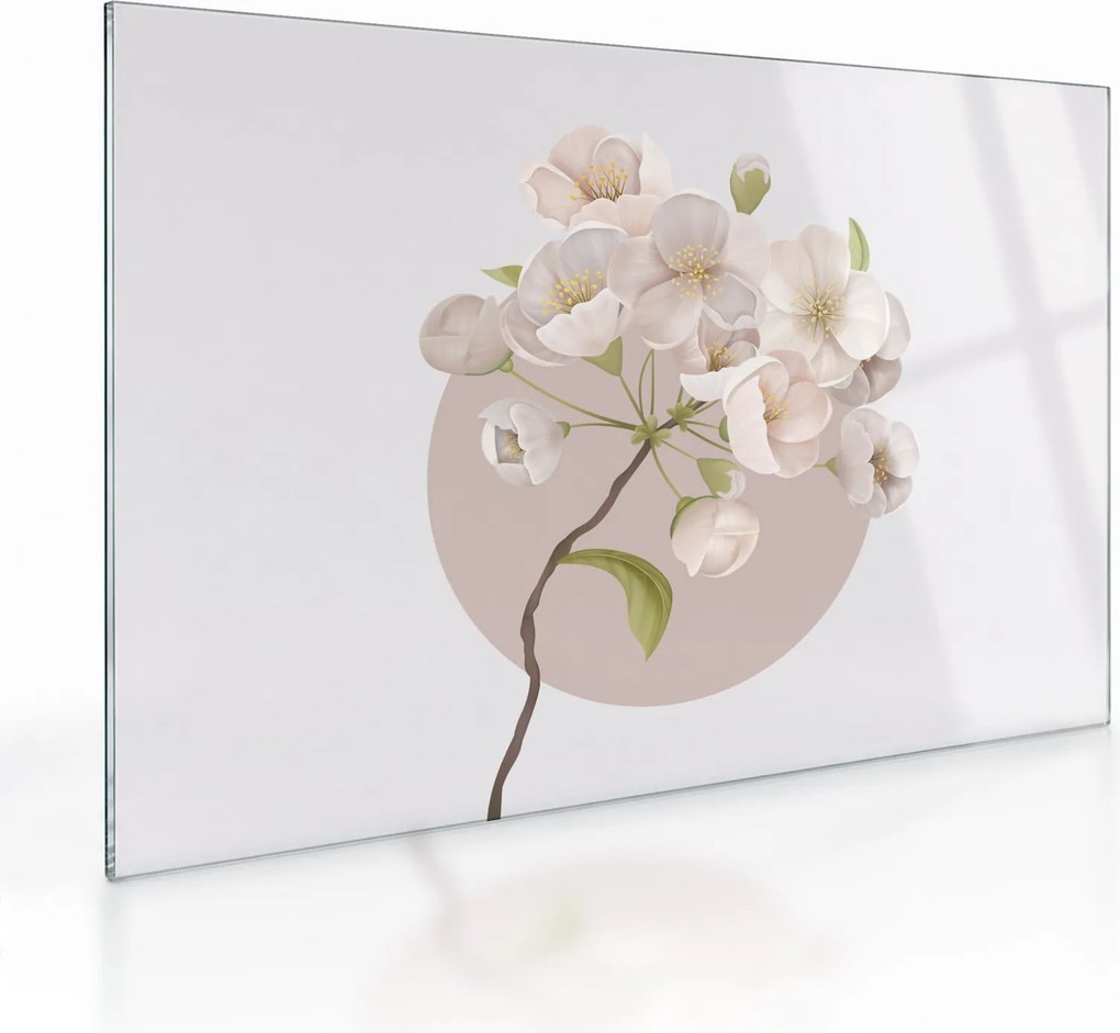 Sklenený obraz - Bloom with grace N⁰2 (70x50 cm)