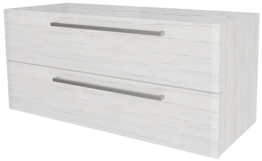 Mereo Bino, kúpeľňová skrinka 121 cm, Multidecor, Pino Aurélio, MER-CN693SPINO