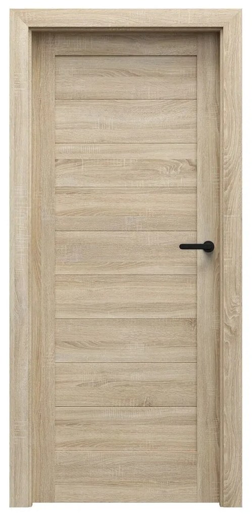 Porta doors Sonoma Interiérové dvere rámové, 70 L, 748 × 1985 mm, fólia, ľavé, Sonoma, plné