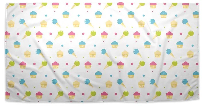 Sablio Uterák Zmrzlinky a muffiny - 70x140 cm