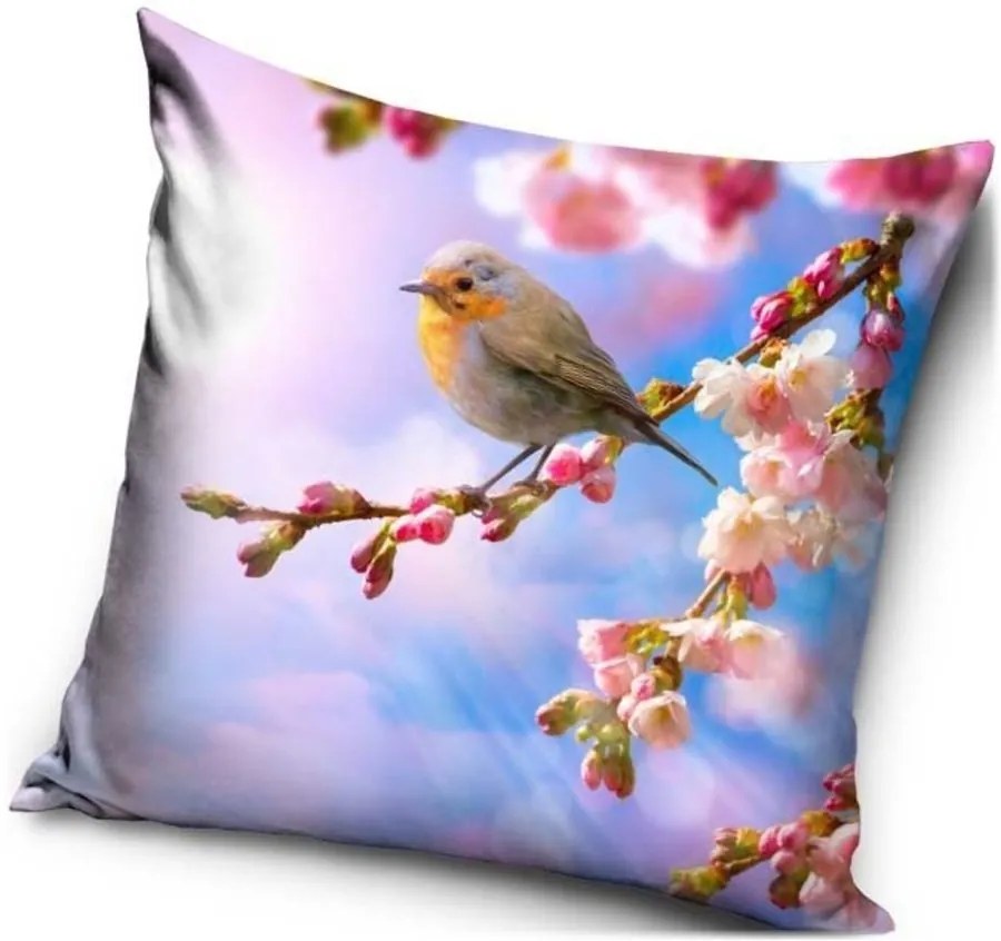 Dekoračný vankúš Červenka obyčajná - 40 x 40 cm