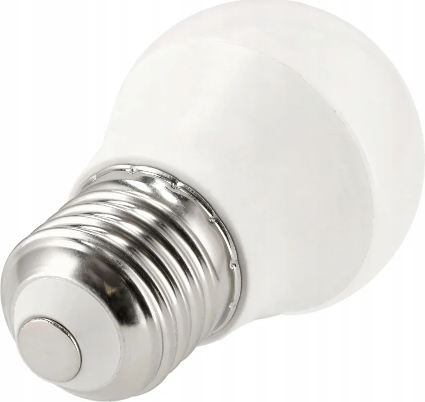 SADA 6x LED žiarovka E27 8W 700lm 4000K G45 guľatá - neutrálna biela