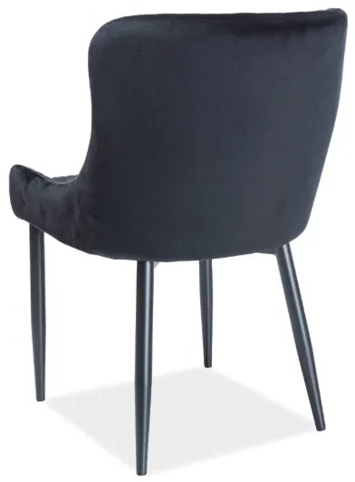 Jedálenská stolička COLIN modrá