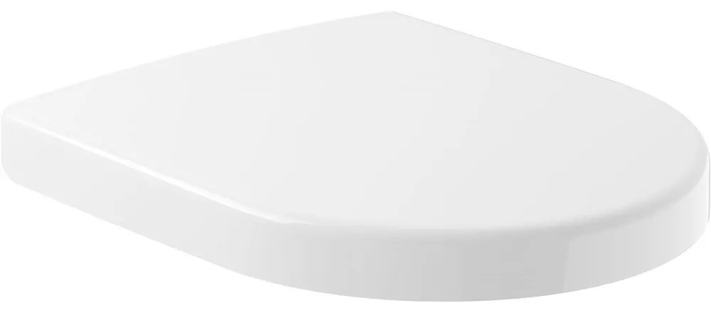 VILLEROY &amp; BOCH Subway Compact WC sedátko s poklopom, biela alpská, 9M666101