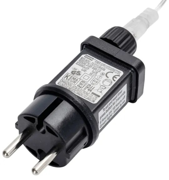 Brilagi - LED Vonkajší vianočný reťazec 400xLED/8 funkcií 23x0,6m IP44 studená biela