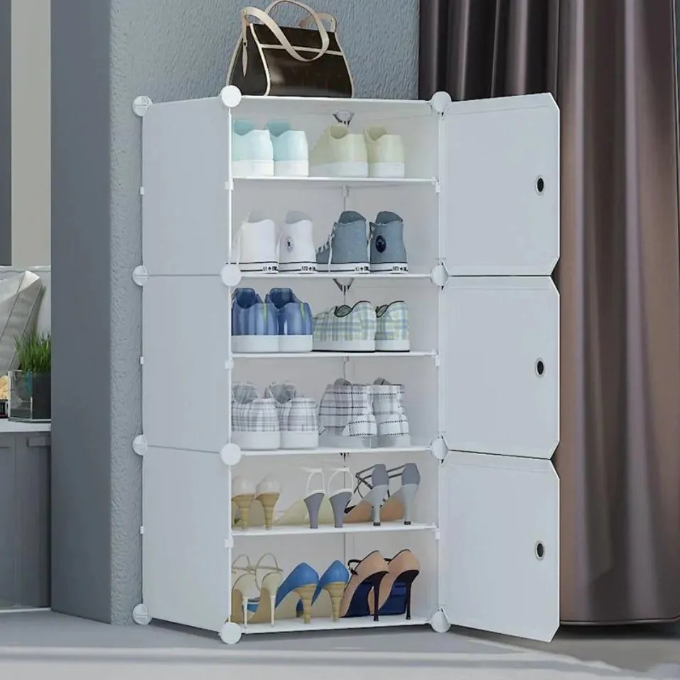 Hogler 3406 Variabilný regálový systém 6 políc 96 x 44 x 32 cm, biely
