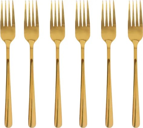 Súprava príborov B2LUGANO zlatá 24 ks 854267