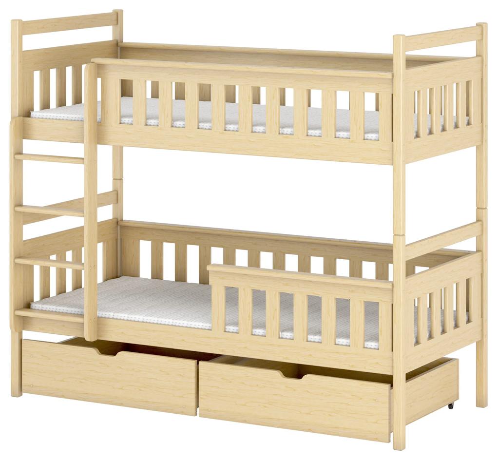 Detská posteľ 90 x 190 cm Tommy (s roštom a úl. priestorom) (borovica). Vlastná spoľahlivá doprava až k Vám domov. 1013513