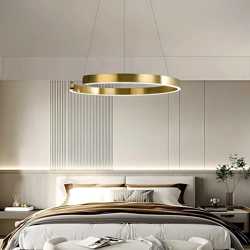 Toolight Toolight, LED stropné osvetlenie, 60W, 3000K, LHJ052-CP1 C, zlatá matná, OSW-50026