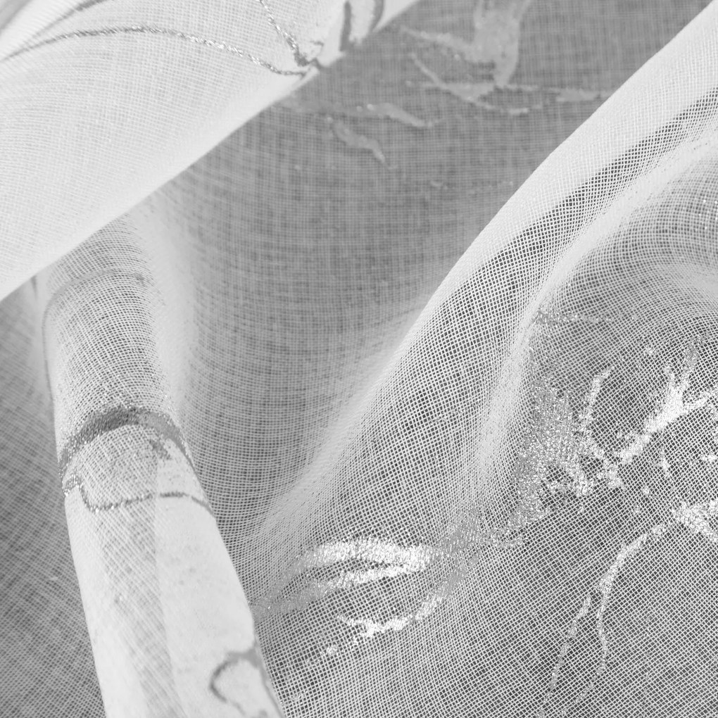 ZÁCLONA NA PÁSKE ALINA 140X270 CM BIELA