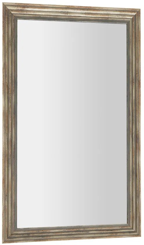 Sapho, DEGAS zrkadlo v drevenom ráme 616x1016mm, čierna/starobronz, NL731