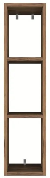 Nástenná polica RANI 22,1x90 cm hnedá
