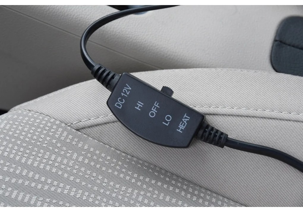 Compass Vyhrievaný podsedák s termostatom Premier, 12 V
