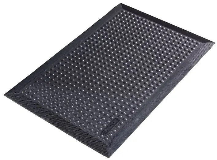 Protiúnavová pracovná rohož SOLO, 900x600 mm, čierna
