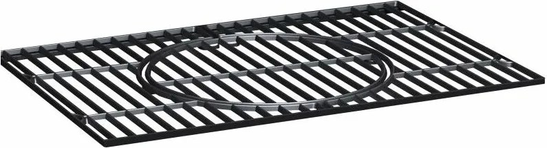 Multifunkčný gril Avenberg Genius + liatinový rošt+ tác + kameň na pizzu, 70 x 103 x 105 cm