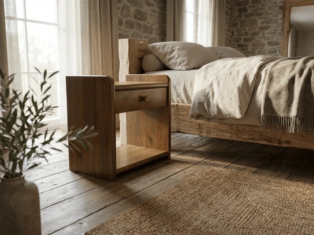 Nočný stolík Ilona, dub