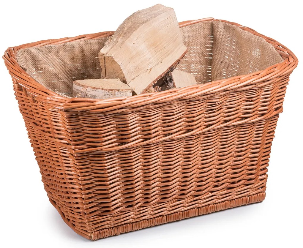 Krbový prútený kôš s jutou Ignis I.š. 52 x hl. 43 x v. 30(cm)