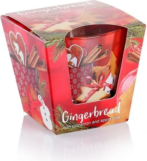 Sviečka v skle Gingerbread Cinnamon &amp; Apple 115 g