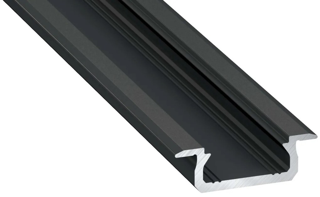 Led-Labs LED profil LUMINES typ Z čierny elox 2,02m