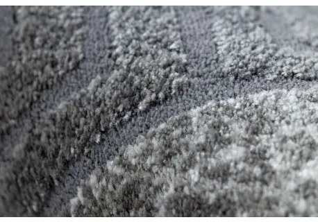 Moderný koberec NOBLE 1512 64 vzor rámu, Grécky vintage - Štrukturálny, dve vrstvy rúna, krémová sivá Veľkosť: 120x170 cm