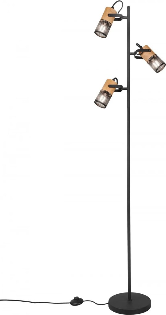 Trio 404300332 stojaca lampa Tosh 3x15W | E14 | IP20