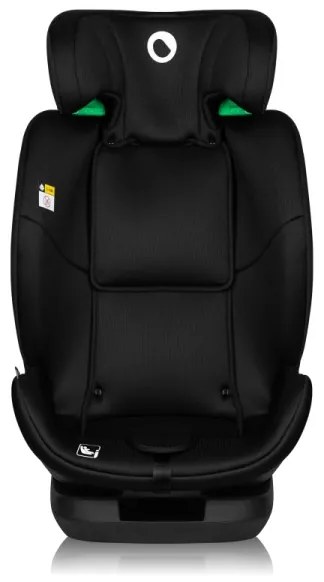 Lionelo - Otočná autosedačka so základňou LAVENDER i-Size 76-150 cm Čierny karbón