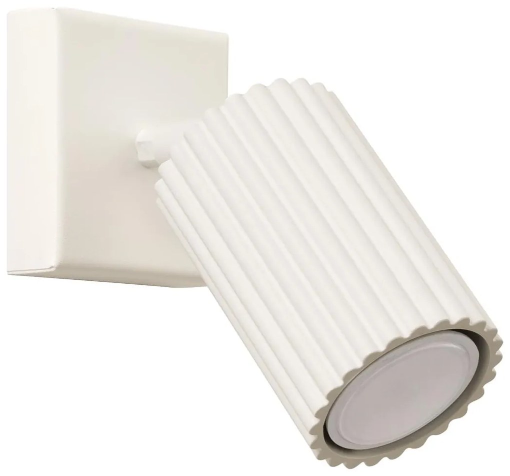 Sollux SL.1597 - Nástenné bodové svietidlo KARBON 1xGU10/10W/230V krémová