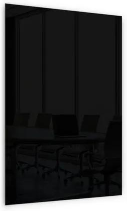 Sklenená magnetická tabuľa Memoboard, čierna, 200 x 100 cm