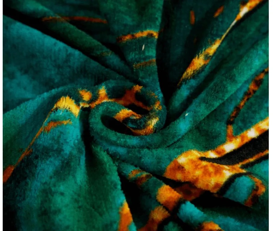 Obliečky mikroplyš TARELI tyrkysové Rozmer obliečky: 70 x 80 cm | 140 x 200 cm