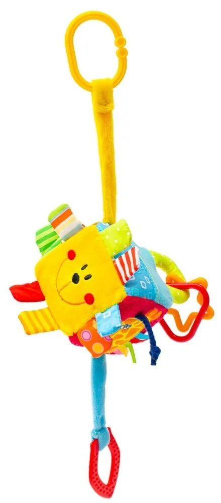 Baby Mix Interaktívna hračka Kocka ZOO, 9 x 9 cm