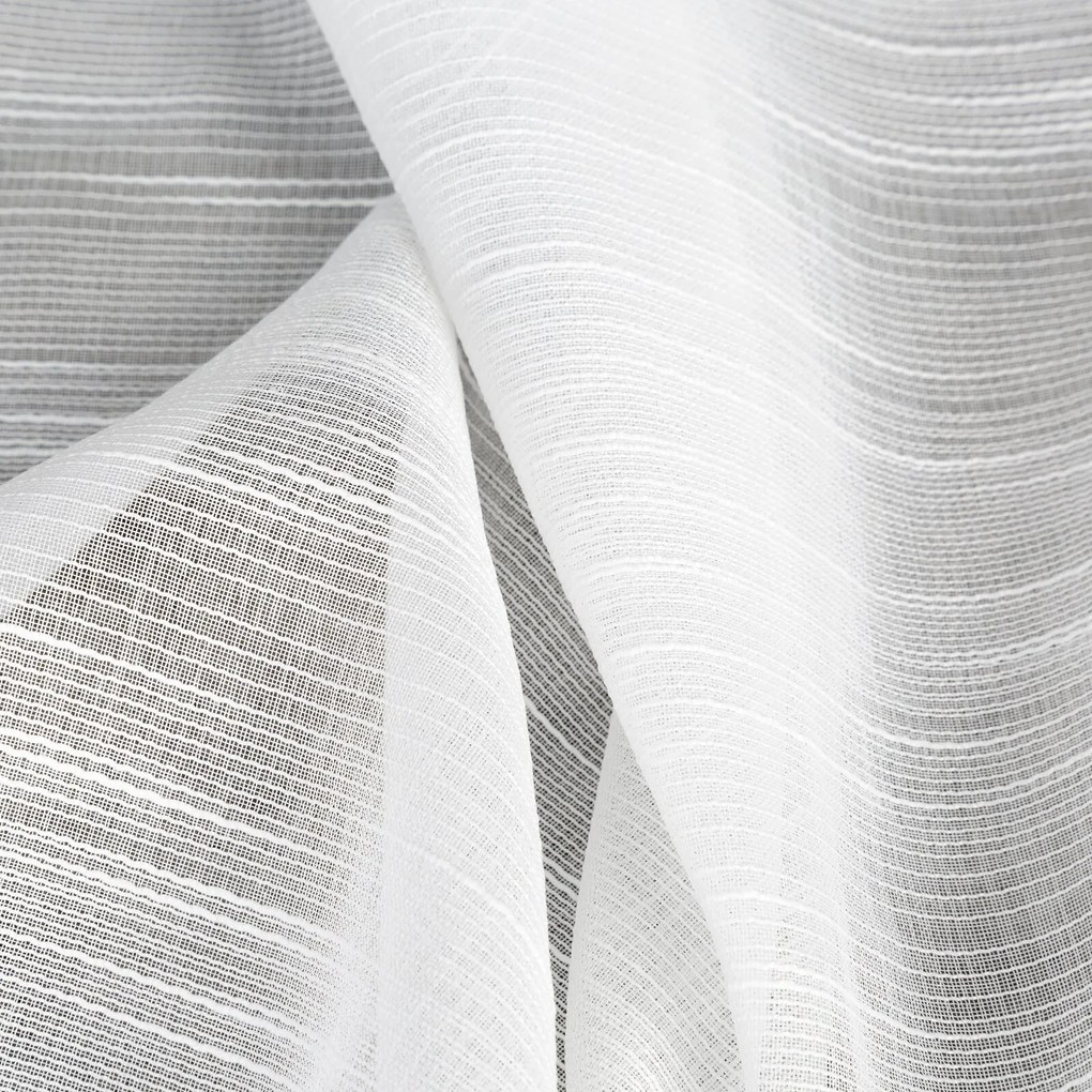 ZÁCLONA NA KRÚŽKOCH ASTERA 140X250 CM BIELA