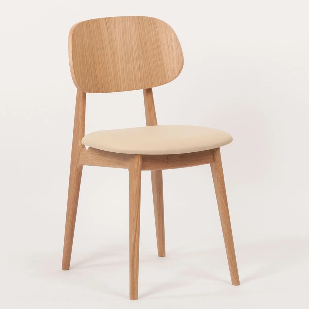 Stima Stolička BUNNY/LÁTKA Vyberte odtieň ->: Dub, Vyberte látku ->: FOCUS beige