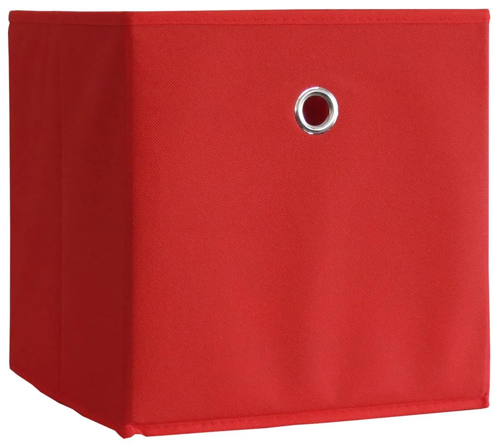 Skladací box červený, 2 kusy