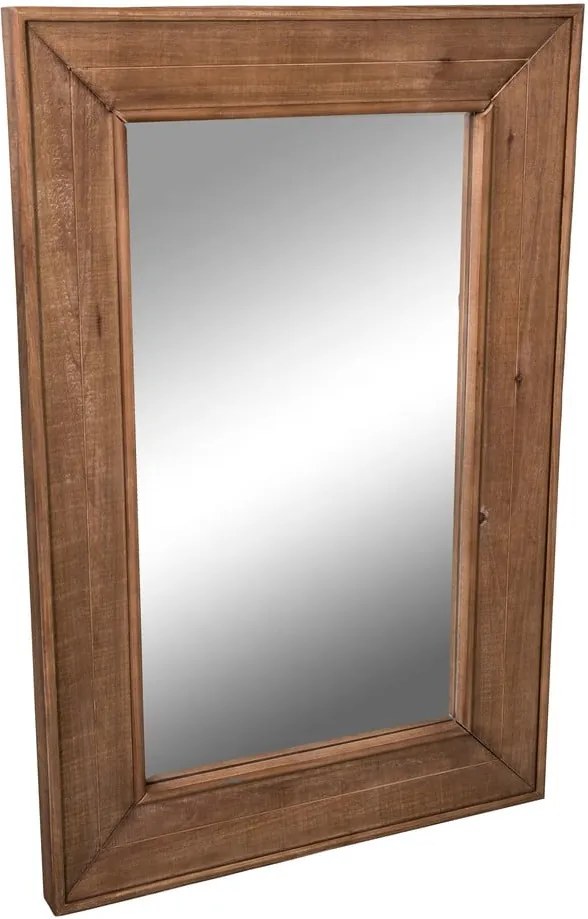 Zrkadlo s dreveným rámom Miroir