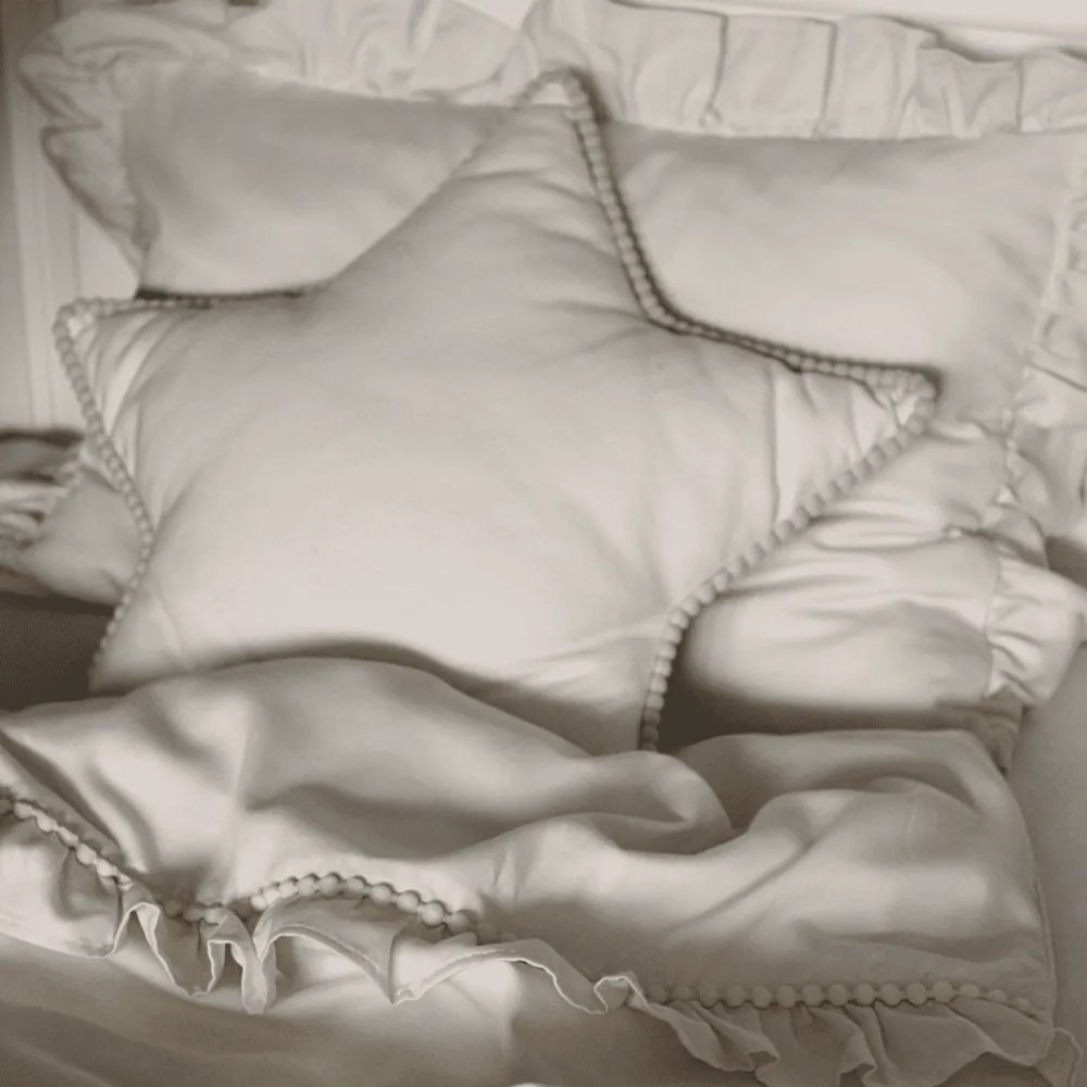 Boho obliečky Junior vanilka 100×135 cm