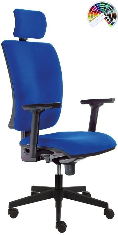 Kancelárska stolička LARA čalúnenie FILL, SUEDINE