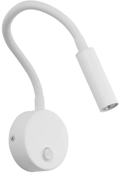 LED Nástenná lampa LAGOS 1xG9/3W/230V biela