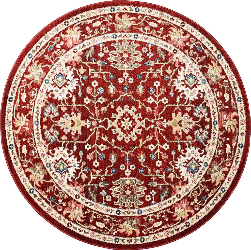 TA Koberec EF52A ČERVENÁ RIVOLI FPH Rozmer: 100x100 cm