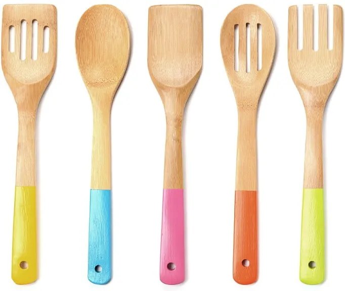 Sada 5 bambusových varešiek Housewares