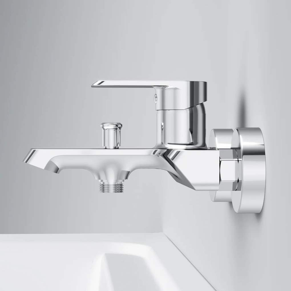 Vaňová a sprchová batéria AM.PM Flash FNA10000 jednopáková, chróm