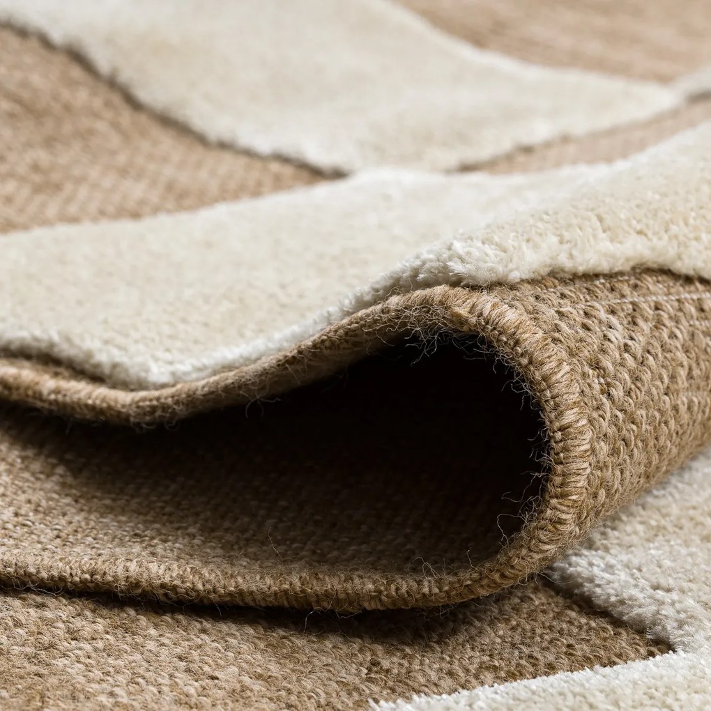 Kusový koberec Spark 0710A beige/cream, 160x220, béžová, chodba / predsieň, Dywany Łuszczów