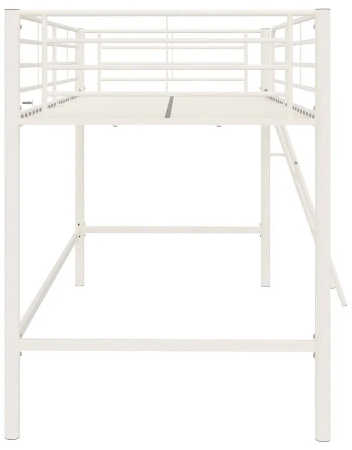 Biela vyvýšená detská posteľ 90x200 cm Jodie – Støraa