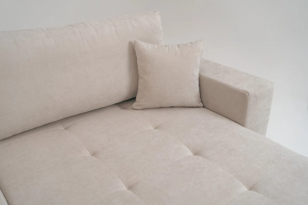 ROHOVÁ SEDAČKA TRAVIS WIND 21 ŠEDO HNEDÁ 277 x 143