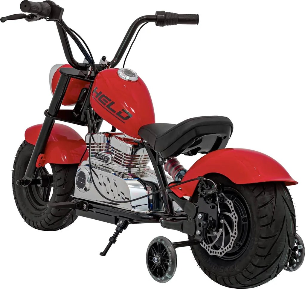 Ramiz Chopper Warrior Červená motorka